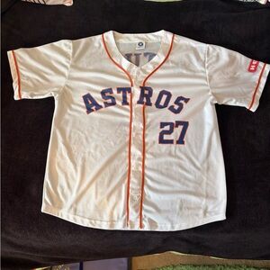 Houston Astros x BDA Sports Jose Altuve #27 white jersey unisex men’s XL